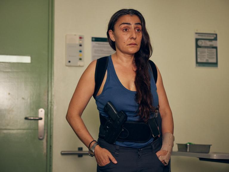 Candela Peña, en una escena de 'La desconocida'