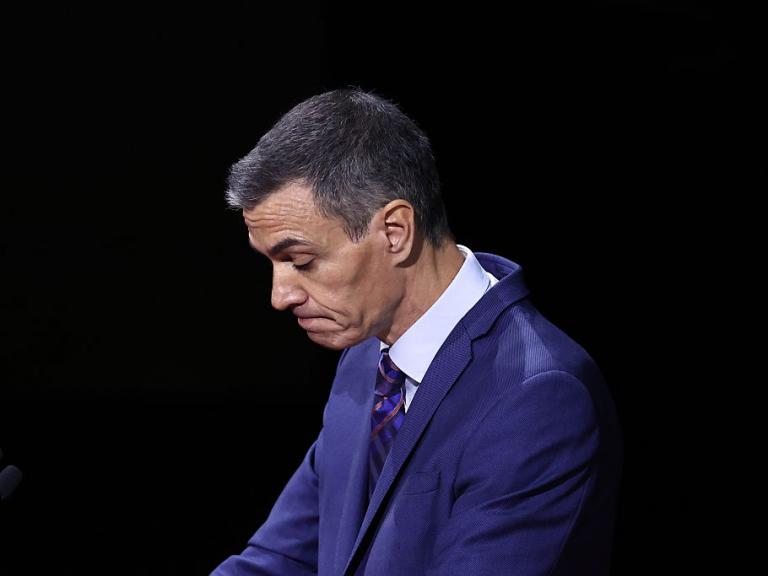 El presidente del Gobierno, Pedro Sánchez