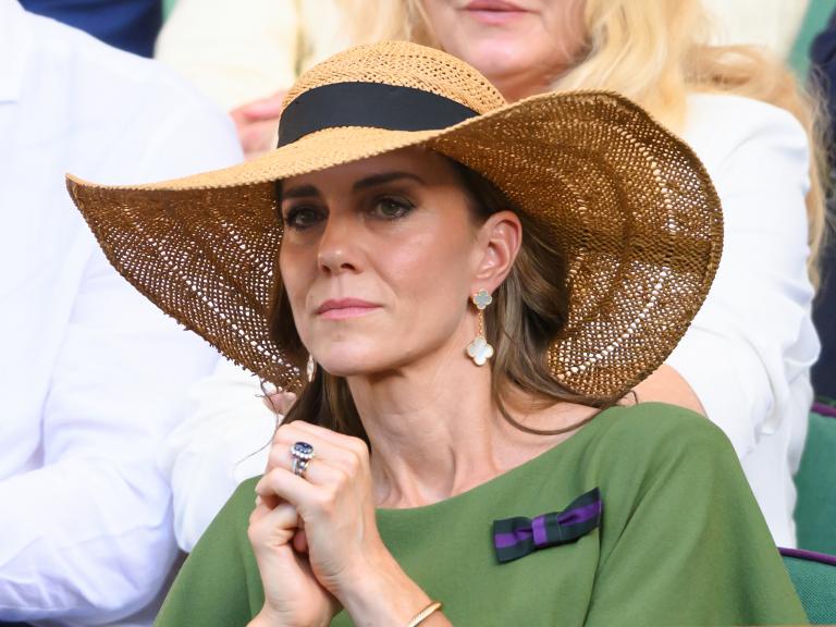 Kate Middleton en la final masculina de Wimbledon 2026