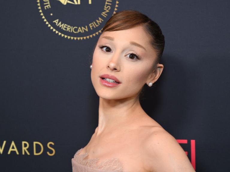 Ariana Grande en los premios AFI el pasado mes de enero de 2026.