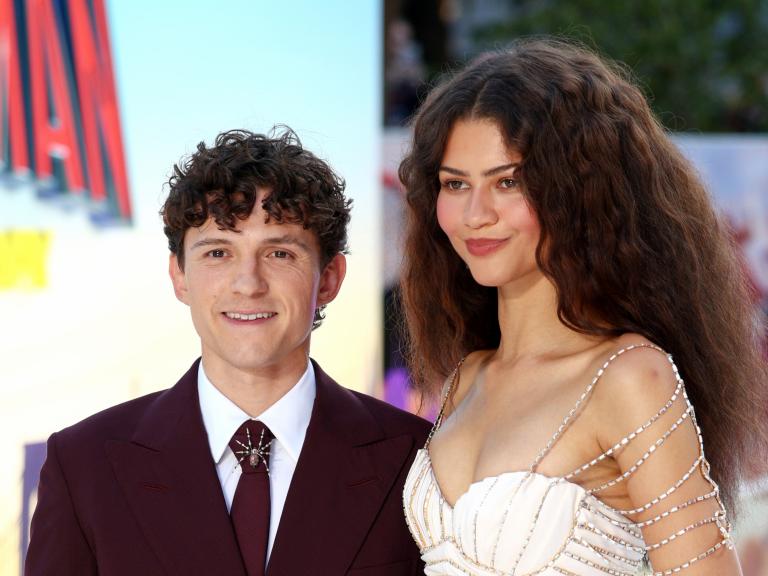 Tom Holland y Zendaya en la premiere de 'Spider-Man: Brand New Day'.