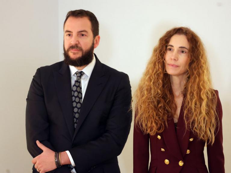 Borja Thyssen y su mujer Blanca Cuesta en una foto de archivo de 2024.