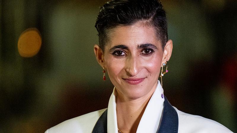 Alba Flores en la premiere de 'Flores para Antonio' en el Festival de San Sebastián.