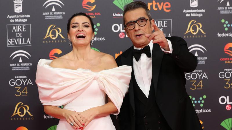 Andreu Buenafuente y Silvia Abril, en los Goya de 2020.