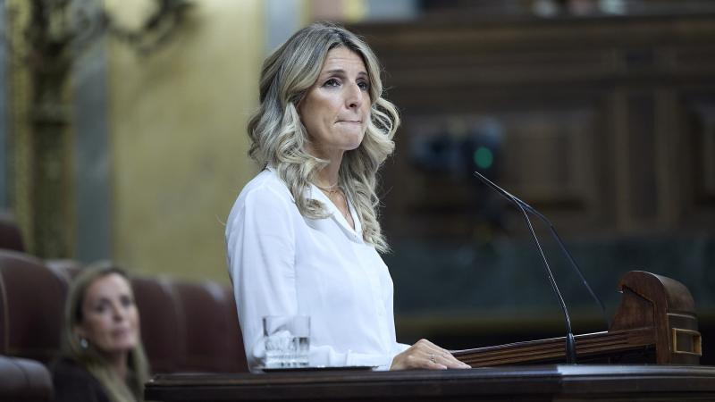 La ministra de Trabajo y líder de Sumar, Yolanda Díaz.