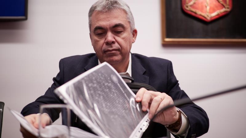 El exsecretario de Organización del PSOE Santos Cerdán, en una imagen de archivo.