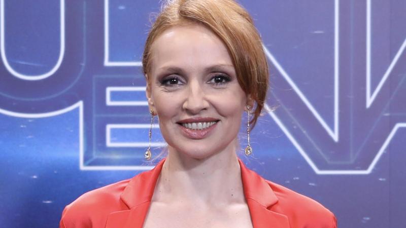 Cristina Castaño en la presentación de 'Tu cara me suena'