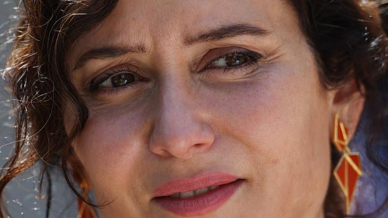 La presidenta de la Comunidad de Madrid, Isabel Díaz Ayuso