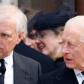 El expríncipe Andrés Mountbatten-Windsor y su hermano Carlos III en el funeral de la duquesa de Kent, el último acto familiar al que pudo asistir Andrés