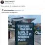 Un cartel en Santander desata la polémica: hasta Óscar Puente ha reaccionado