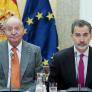 El rey emérito, Juan Carlos I, y su hijo Felipe VI.