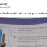Un profesor de matemáticas arrasa con el ejercicio que ha puesto a sus alumnos: lleva más de 1,6 millones de reproducciones