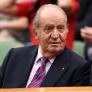 El rey Juan Carlos en Wimbledon 2017