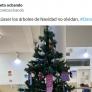 El mensaje que hay en un árbol de Navidad de un centro de salud de un pueblo de Valencia que trasciende a las propias palabras