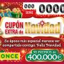 Premios del Cupón Extra de Navidad de la ONCE 2026
