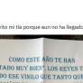 Su regalo de Reyes sufre un retraso y su tía le deja una carta que merece un premio a la idea más ingeniosa del año