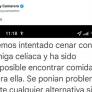 Se queja de un restaurante por no asegurar comida sin gluten: la respuesta del dueño es para apuntar y llevarla bien memorizada