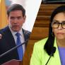 Marco Rubio advierte a Delcy Rodríguez: sin "cooperación" habrá que "usar la fuerza"