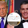 Un japonés ve la amenaza de Trump a España y lo primero que hace es alabado en todo el mundo