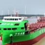 Un barco de 128 metros que no quema ni una gota de combustible: China prueba el mayor portacontenedores eléctrico del mundo, con 19.000 kWh de batería y navegación sin tripulación