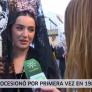 Pillan a Lola Índigo vestida de mantilla en la Semana Santa de Granada: su reacción es de 'tierra trágame'
