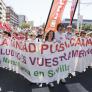 Miles de personas salen a la calle en Andalucía contra el "deterioro" y la "privatización" de la sanidad pública
