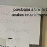 Un vecino cuelga un cartel en el ascensor porque han robado en los trasteros y muchos piden ya la continuación de la trama
