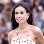 Demi Moore convierte Cannes en una fiesta con su vestido efecto confeti