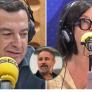 Juanma Moreno salta al momento cuando Àngels Barceló le menciona a Vox