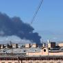 Golpe a Putin antes del 'Davos ruso': drones ucranianos incendian un buque de guerra en el corazón de Rusia