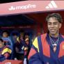 La televisión iraquí enfoca a Lamine Yamal y lo que le hace la cámara deja a los jugadores alucinando