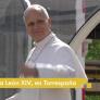 El papa León XIV deja un muy comentado gesto a los trabajadores de RTVE a su llegada a Torrespaña
