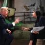"Estúpida" y "corrupta": Trump se arranca el micro y se va de un entrevista incómoda