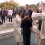 Lo que le dice Valentina, una niña invidente, a Letizia en la Sagrada Familia es uno de los momentazos del día