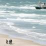El mar les come un metro de costa al año: 88 propietarios de un pueblo turístico danés quieren frenarlo con haces de sauce por unos 120.000 euros