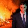 La hoguera de San Juan de Pedro Sánchez: la lista imaginaria de todo lo que arrojaría al fuego