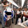 Mathieu, 27 años, multado con 200 euros por llevar una televisión en el metro: "Te invitan a usar el transporte público y pasa esto"