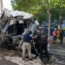Al menos 43 heridos en un accidente de autocar en Lleida, cuatro de ellos críticos