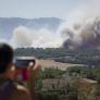 Confinada una casa de colonias con 150 niños y un barrio de Girona por incendio