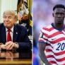 Donald Trump celebra que Balogun juegue los octavos de final del Mundial, pero quiere abolir un derecho que le hubiese impedido ser seleccionado por Estados Unidos