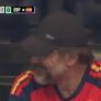 Las cámaras captan a Javier Bardem en las gradas del Portugal-España: tras las críticas de la derecha aparece con esta camiseta