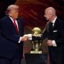 Trump confirma que 'medió' con Infantino para que le quitaran la tarjeta roja a la estrella de EEUU pero "no le dije qué decisión tomar"