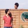 Zoé (25), tatuadora profesional, vive enfrente de la casa de su pareja y se comunican con walkie-talkies: "Nos gusta darnos citas, crear un poco la añoranza"