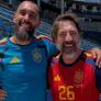 Borja Iglesias conoce a Javier Bardem en el Mundial y el mensaje que deja en sus redes sociales es todo un gol por la escuadra