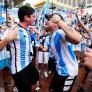 De los 'Muchachos' a la 'Cuarta Estrella': la pasión de la hinchada argentina toma Atlanta antes de las semifinales