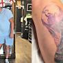 Sean, 36 años, se gasta 650 euros en un tatuaje de Inglaterra como campeona del Mundial: "Si perdemos, añadiré 'es broma' después"