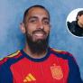 Héctor Bellerín se cuela en la celebración de España para decirle a Borja Iglesias lo que muchos piensan: "Tenemos mucha suerte de tenerte"