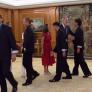 Felipe VI saluda a Ferrán Torres tras marcar el gol de la final y le hace un gesto que no pasa desapercibido