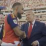 Llama muchísimo la atención lo que ha hecho Borja Iglesias al dar la mano a Trump: "Su interacción con Trump puede ser mi momento favorito"