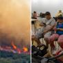 Casi 88.000 personas evacuadas o confinadas por los incendios entre Madrid y Ávila mientras el fuego ya arrasa 45.000 hectáreas